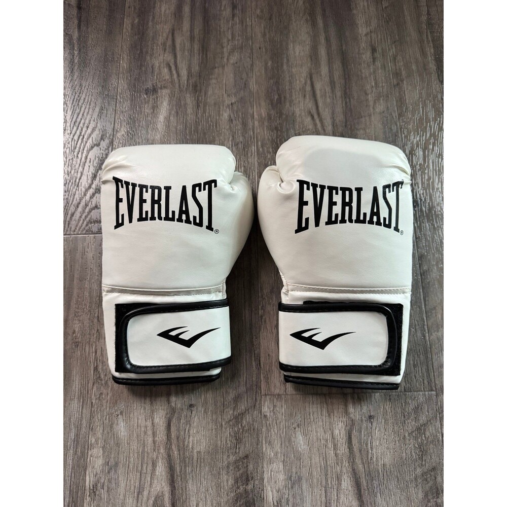 Everlast Core2 Boxing Gloves Bag Gloves S/M White Black Model